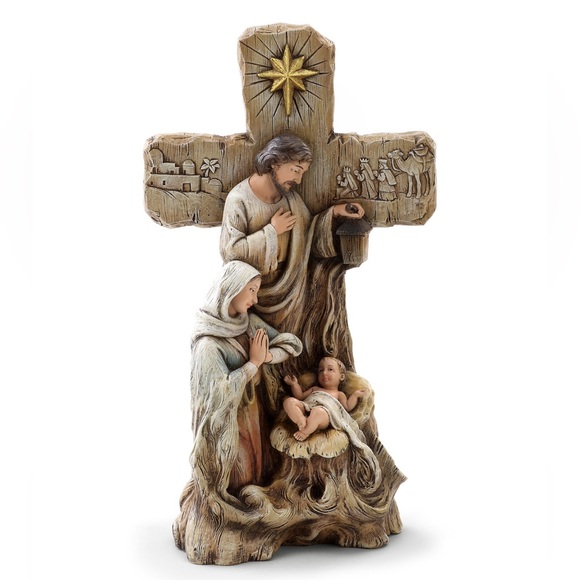 Nativity Christmas Holy Family With the Cross 10
